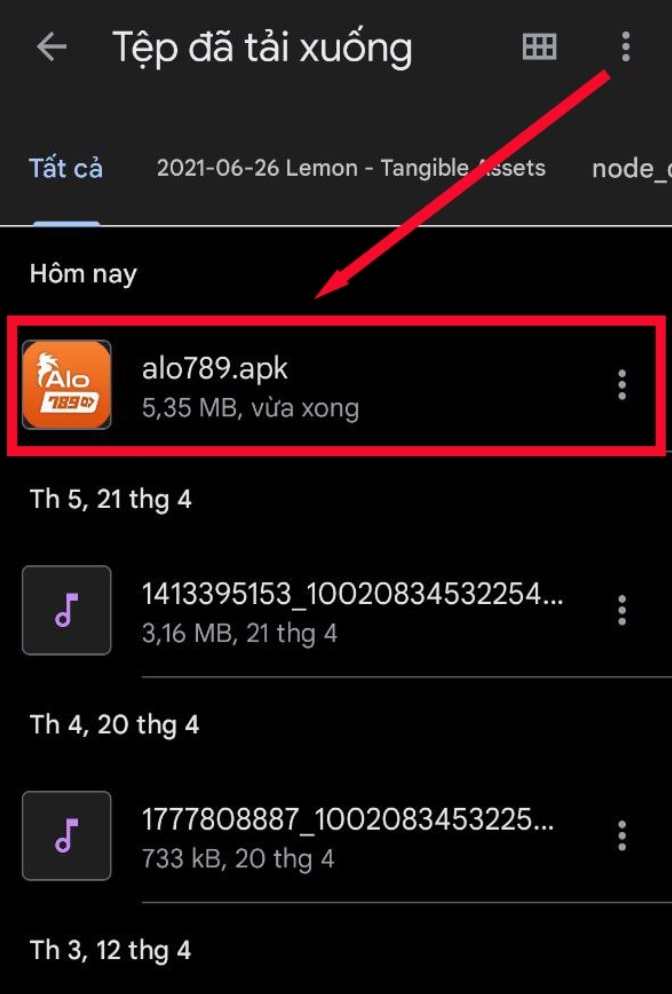 Hướng dẫn tải alo789 trong 1 nốt nhạc 22 Tải alo789 22
